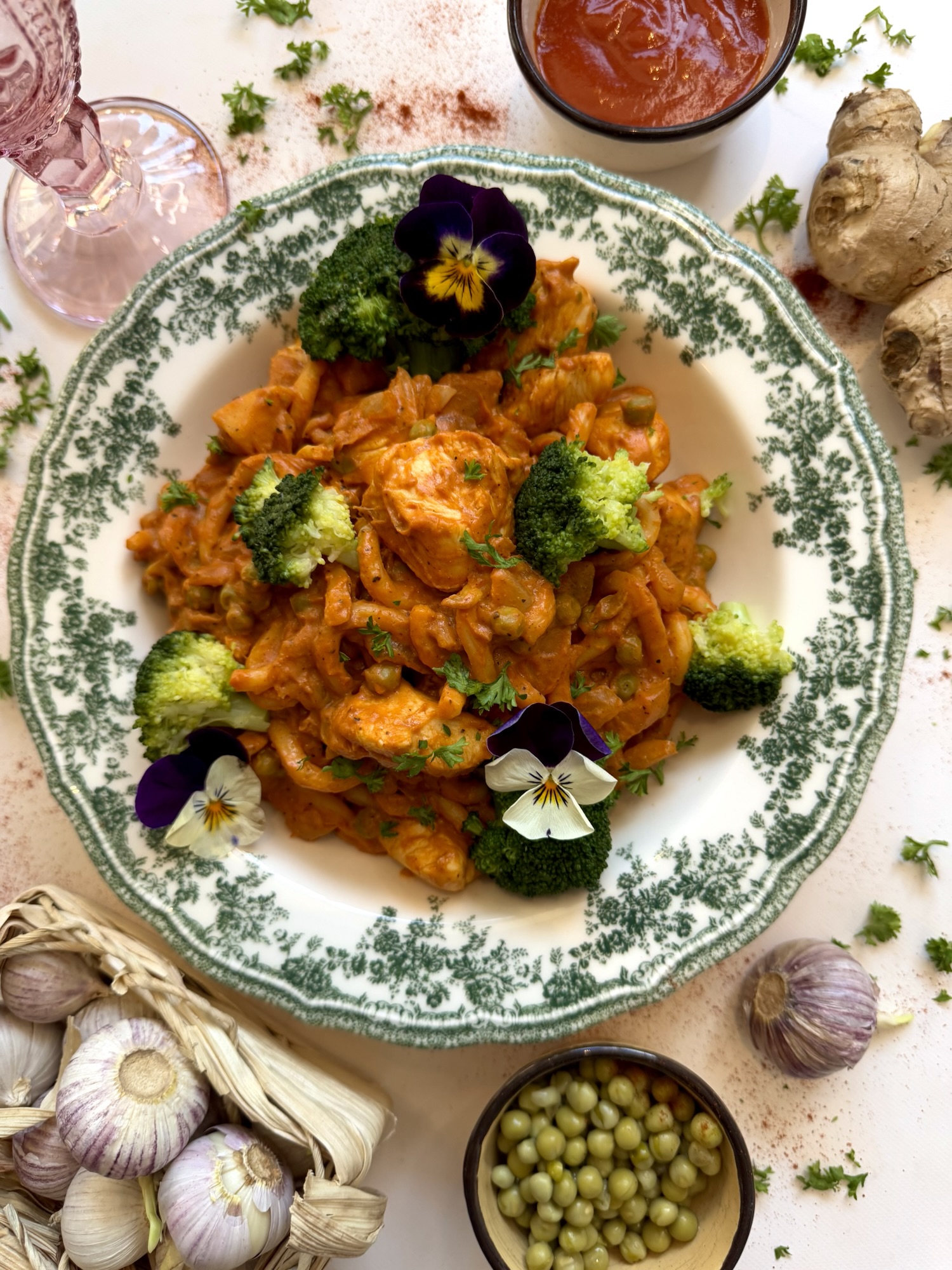 Udon noedels met kip recept | Food Places